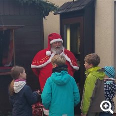 Ein Besuch beim Weihnachtsmann
